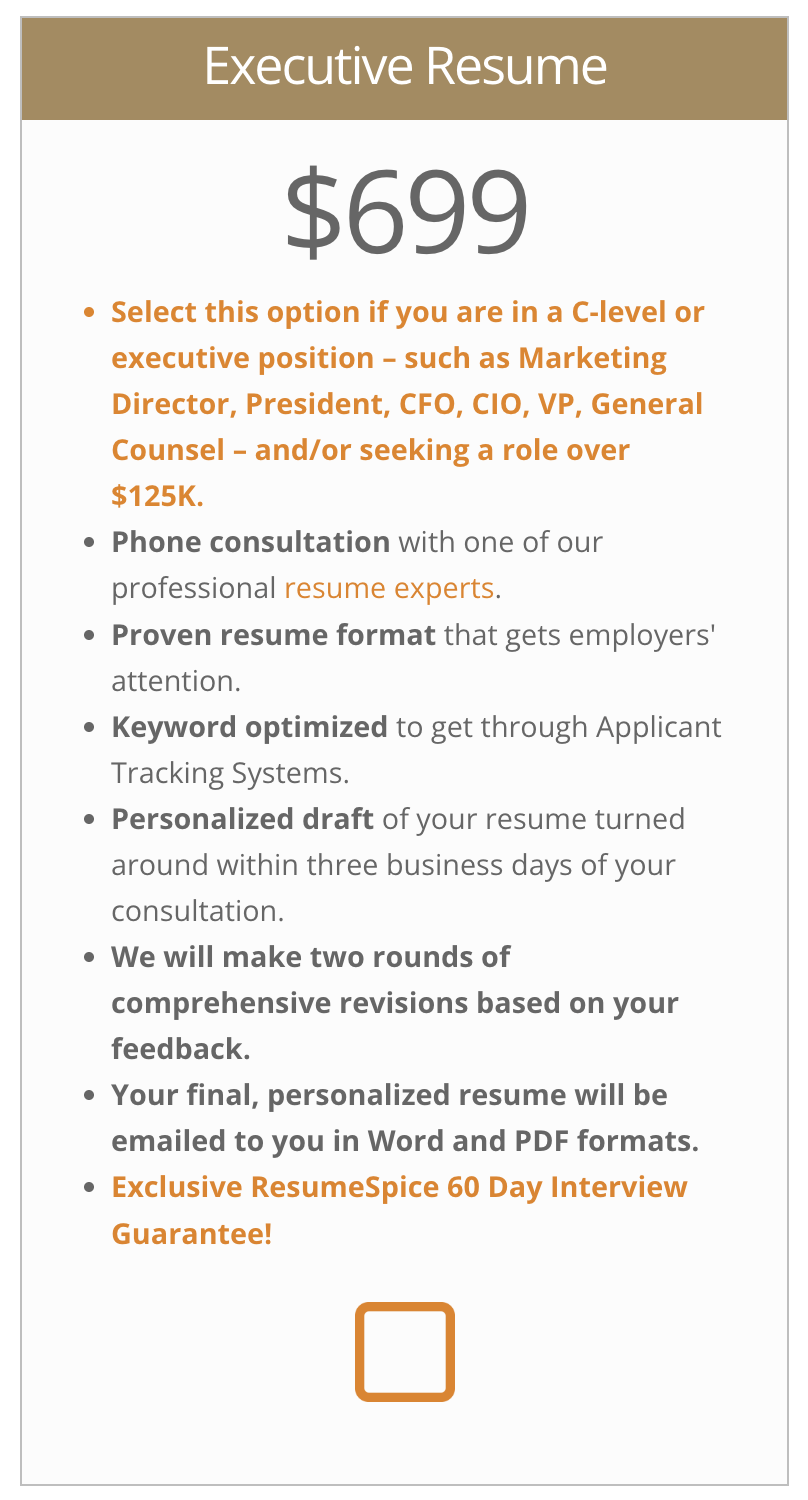 ResumeSpice pricing