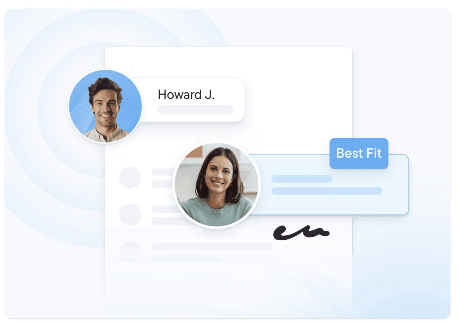 TopResume website screenshot - writer matching