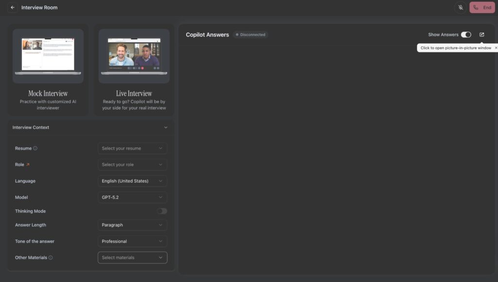 final round ai website screenshot