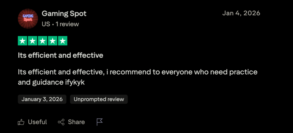 final round ai trustpilot screenshot